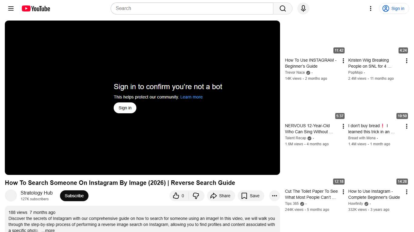 How To Search Someone On Instagram By Image (2026) Reverse Search Guide - YouTube